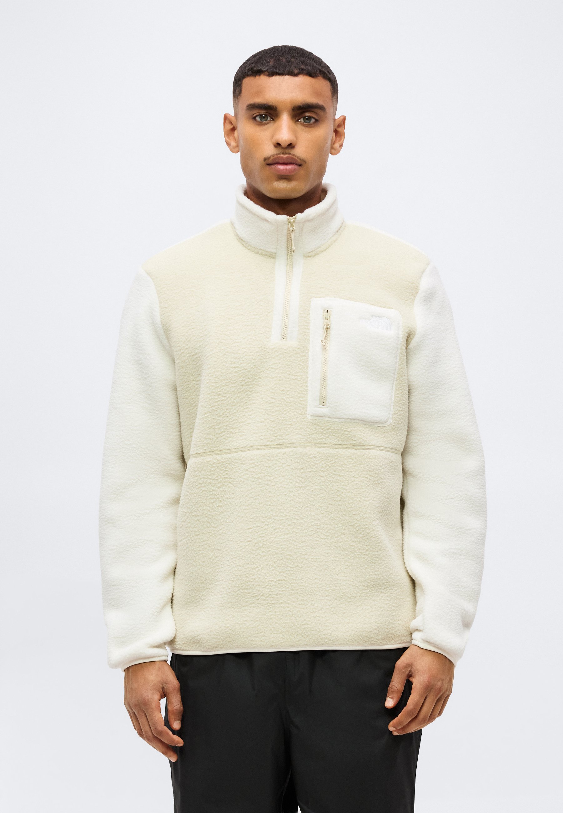 The North Face YUMIORI 1/4 ZIP - Fleece jumper - desert stone