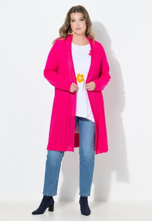 MIAMODA - Chaqueta de punto - neon berry