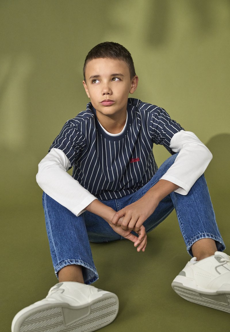 ONLY & SONS junior OSJFRED LIFE TEE - Langarmshirt - bright white