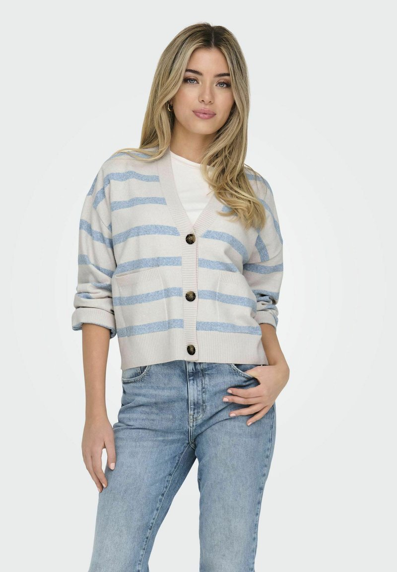 ONLY ONLAMA - Strickjacke - birch