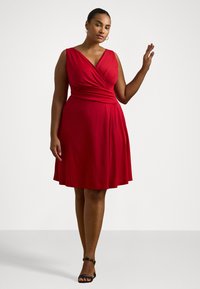 Lauren Ralph Lauren Woman AFARA SLEEVELESS DAY DRESS - Vestido ligero - festive red