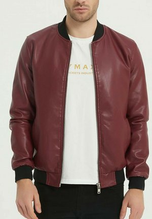 Blouson Bomber - bordeaux