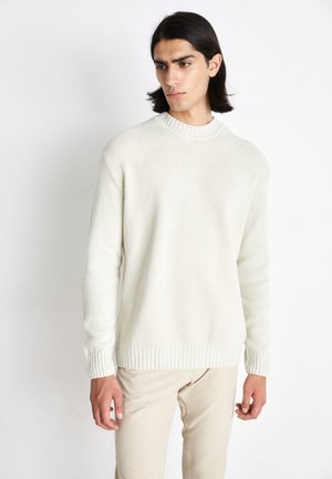 Pullover - open white