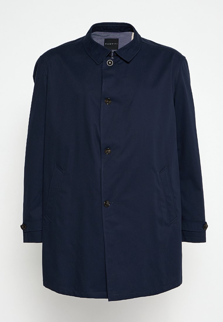 Bugatti Halflange jas donkerblauw Bugatti Halflange jas donkerblauw