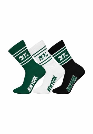 UNISEX 3ER PACK - TEAMS CREW LOGO - Socks - new york jets