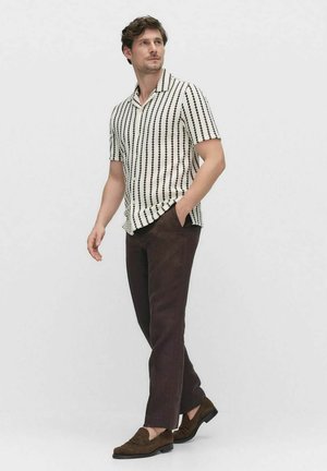 DENIS RESORT - Shirt - brown stripe