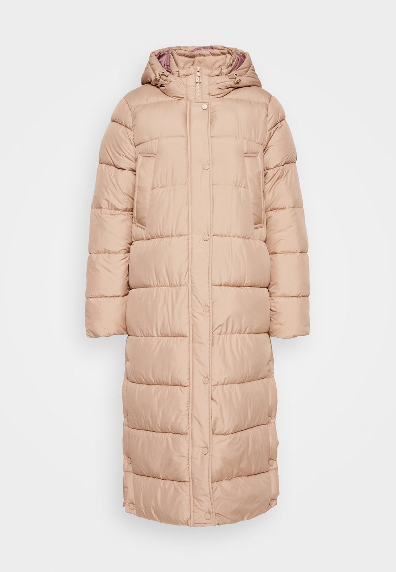 ONLY ONLCAMMIE X- LONG QUILTED - Wintermantel - tigers eye/cognac 