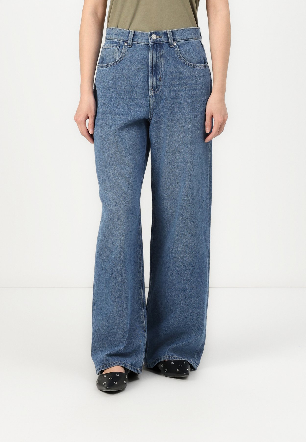 Wide-fit ONLHOPE High waist Wide Leg Fit