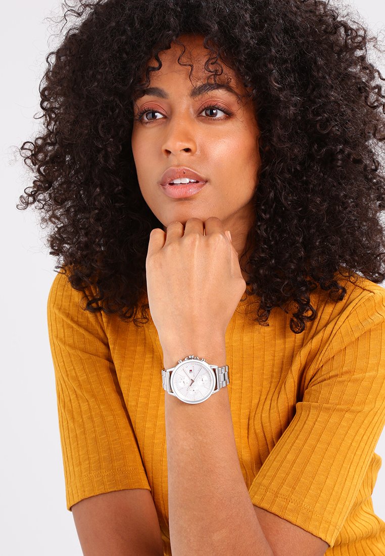Tommy Hilfiger Watch - silver-coloured/silver - Zalando.co.uk