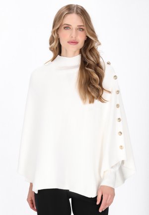 PONCHO - Cape - offwhite