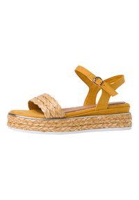 Marco Tozzi Platform sandals - saffron comb