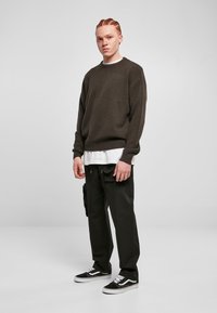 Urban Classics CHUNKY  - Maglione - blackbird