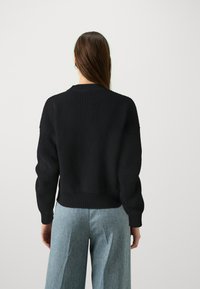 HUGO SLOGER - Pulover - black
