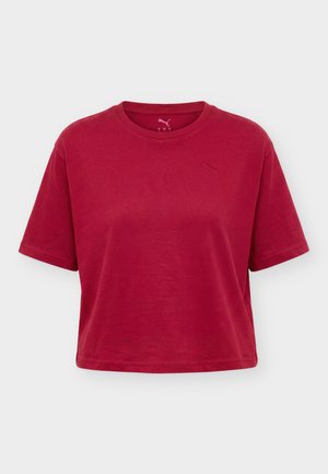 Puma, CLASS RELAXED GRAPHIC TEE - T-Shirt print - garnet glow