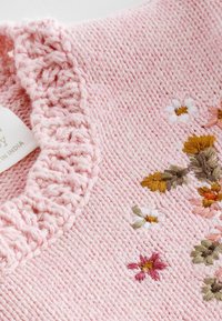 Next SET - Püksid - pink flower embroidered