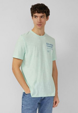 T-Shirt print - helles türkis