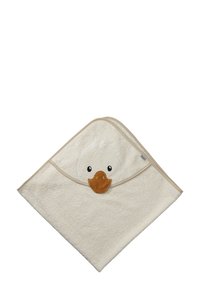 Sterntaler HOODED BATH TOWEL 100 X 100 CM EDDA - Badetuch - ecru