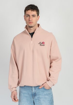 Kaotiko CREW LOST MOTEL UNISEX - Sweatshirt - pink