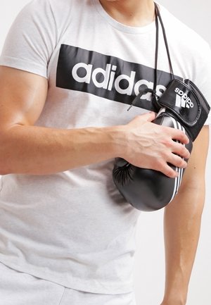 T-shirt med print - off-white