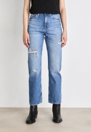 STRAIGHT - Jeans straight leg - denim light
