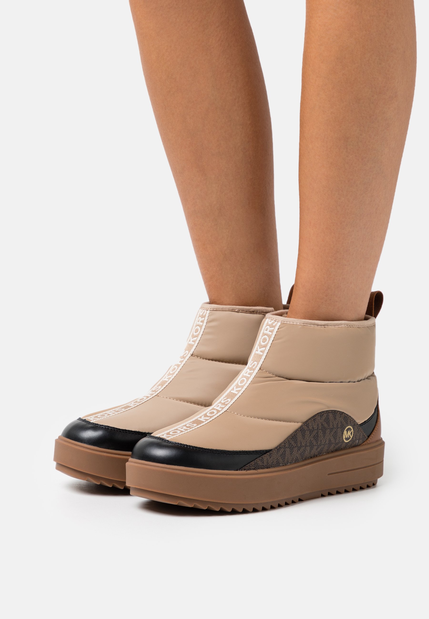 michael kors gold platform shoes