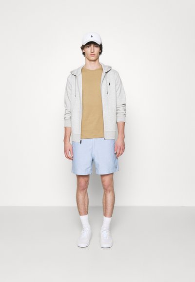 Polo Ralph Lauren CUSTOM SLIM FIT JERSEY CREWNECK T-SHIRT - T-shirt básica - luxury tan