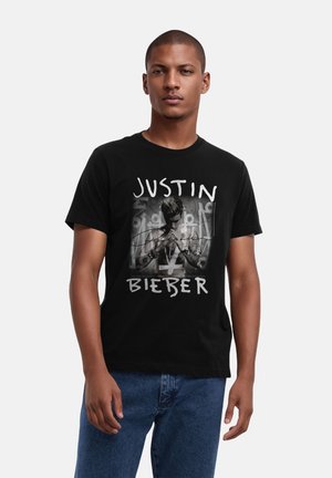 JUSTIN BIEBER PURPOSE ALBUM COVER - Print T-shirt - schwarz