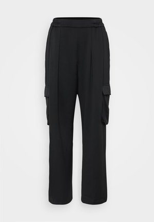 Vero Moda Tall VMRIKA PANT - Παντελόνι cargo - black