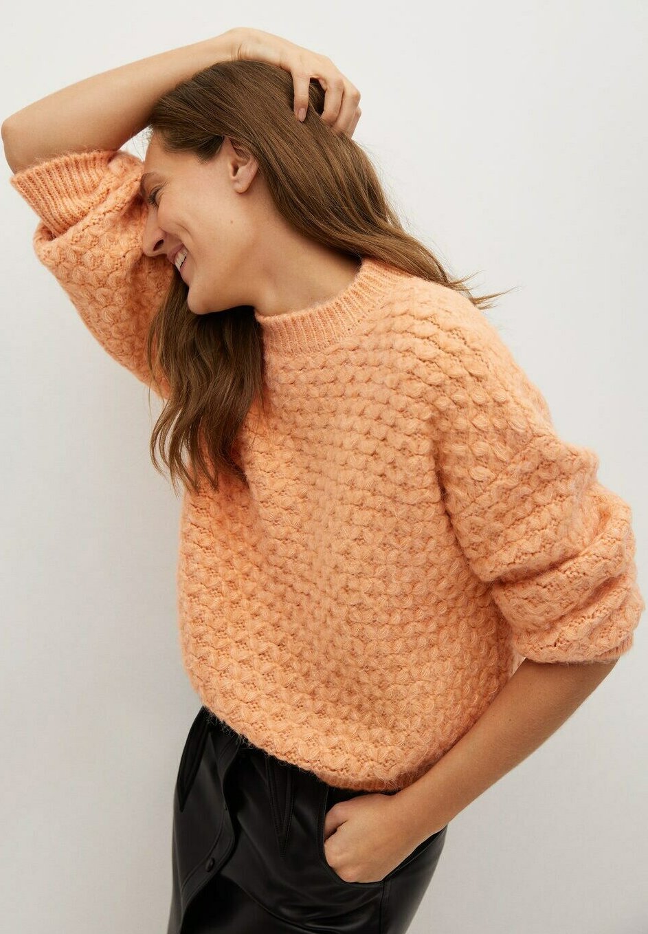 mango orange jumper