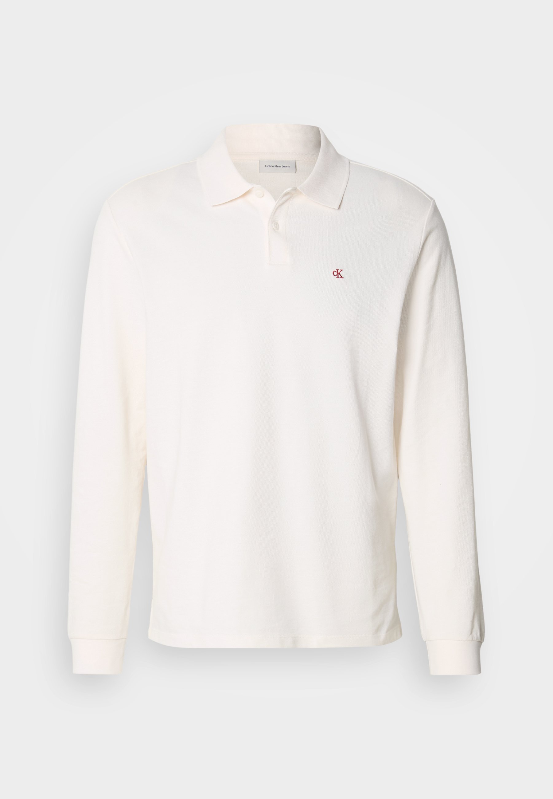 Calvin Klein Jeans CASUAL - Polotričko - white greige