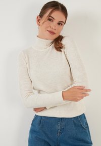 LELA REGULAR FIT - Maglione - ecru