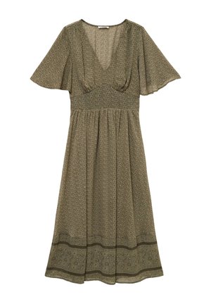 Cache Cache, CACHE CACHE CACHE CACHE LANGES, AUSGESTELLTES KLEID. - Vestito casual - vert kaki