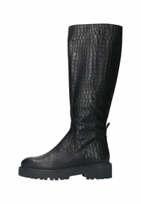 MIT KROKOMUSTER - Bottes à plateau - schwarz