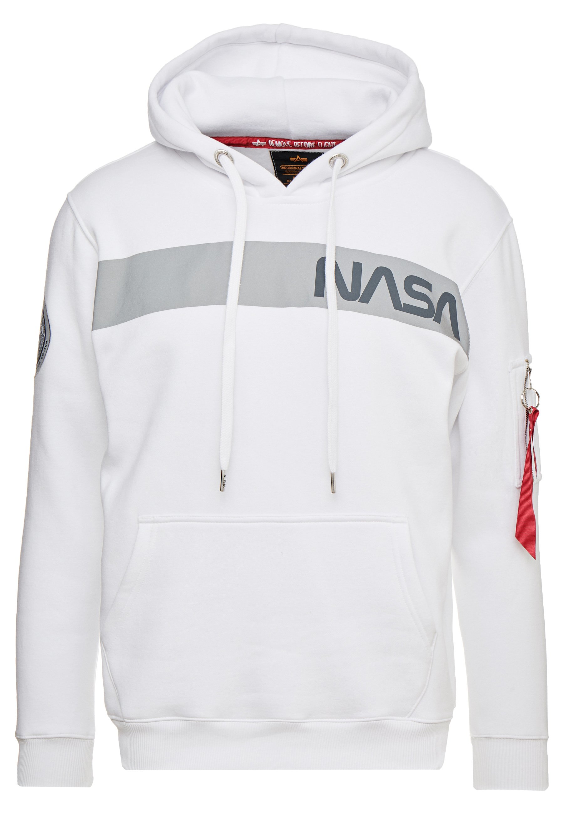 nasa hoodie white