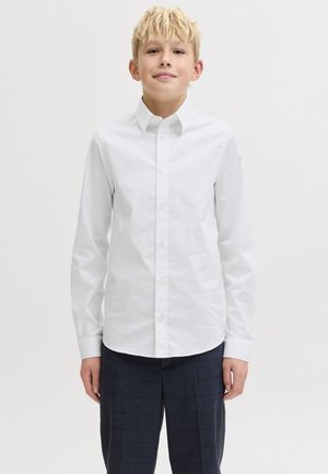 Jack & Jones Junior, JJEAXEL - Košeľa - white