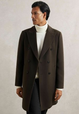 REGULAR FIT - TIMPANO - Kratki kaputi - dark khaki green