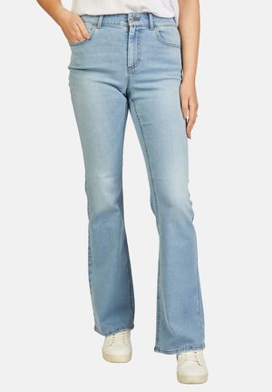 Flared Jeans - light blue denim