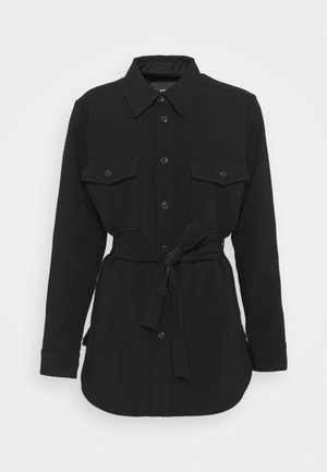 Halflange jas - black