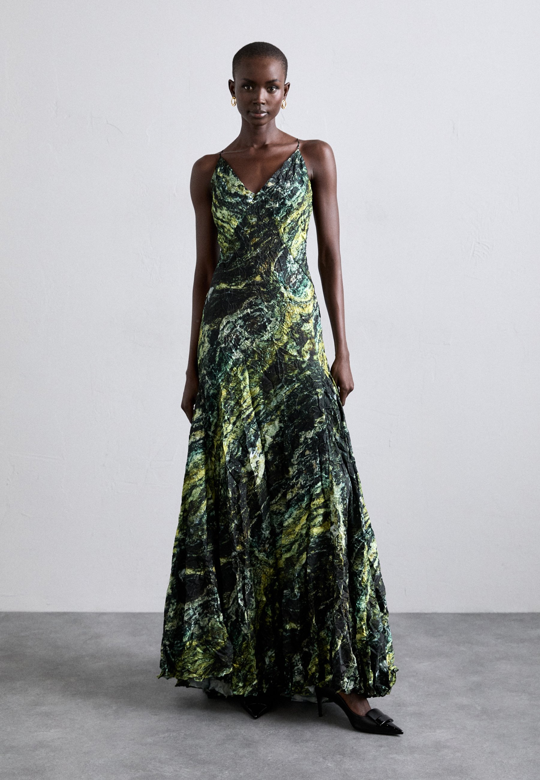 Roberto Cavalli DRESS - Occasion wear - verde muschio/green - Zalando.co.uk Roberto Cavalli DRESS - Occasion wear - verde muschio/green - Zalando.co.uk