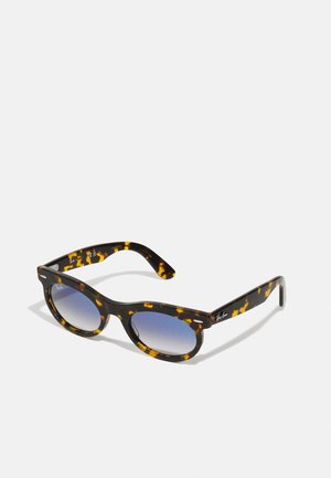 WAYFARER OVAL UNISEX - Sonnenbrille - yellow havana/clear blue