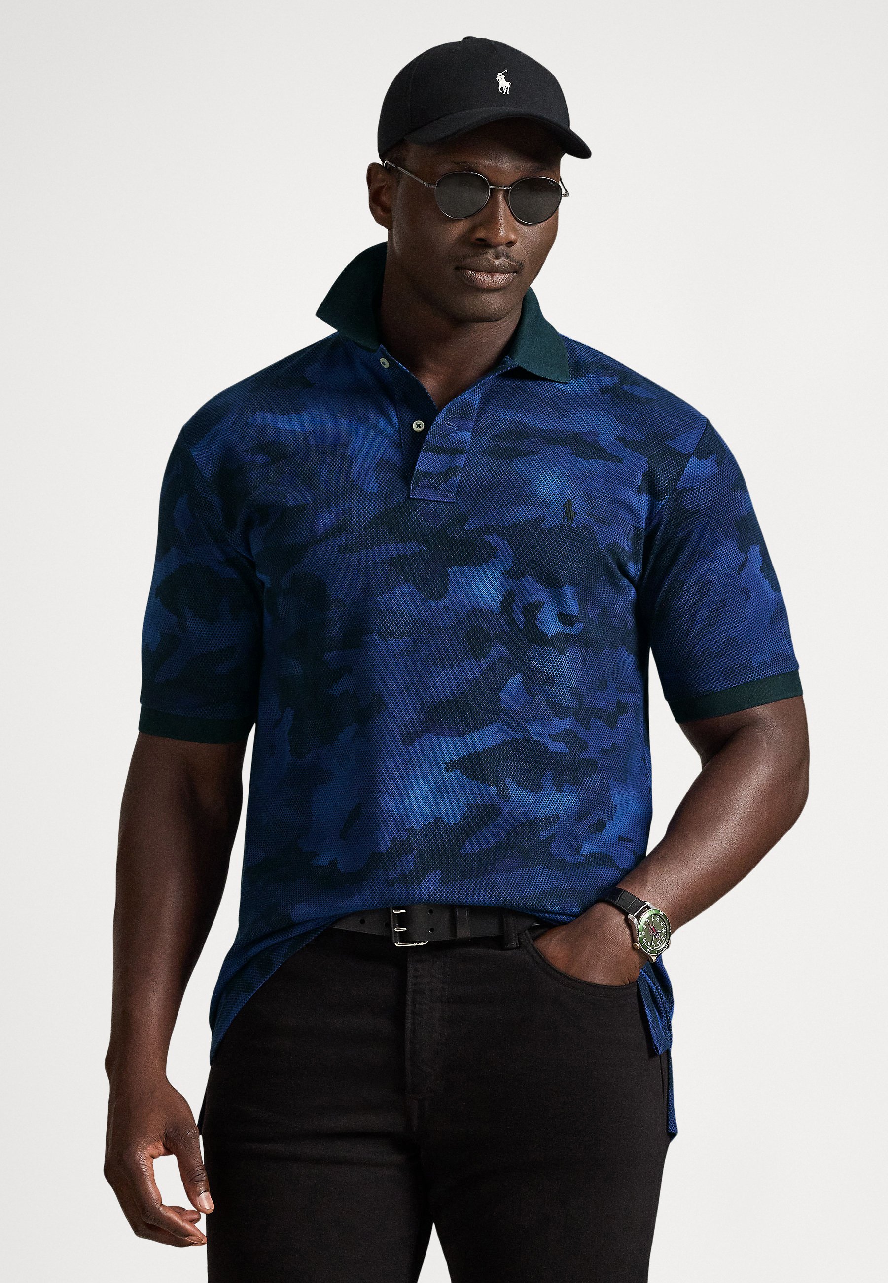 Polo Ralph Lauren Big & Tall CAMO-PRINT MESH POLO SHIRT - Polo