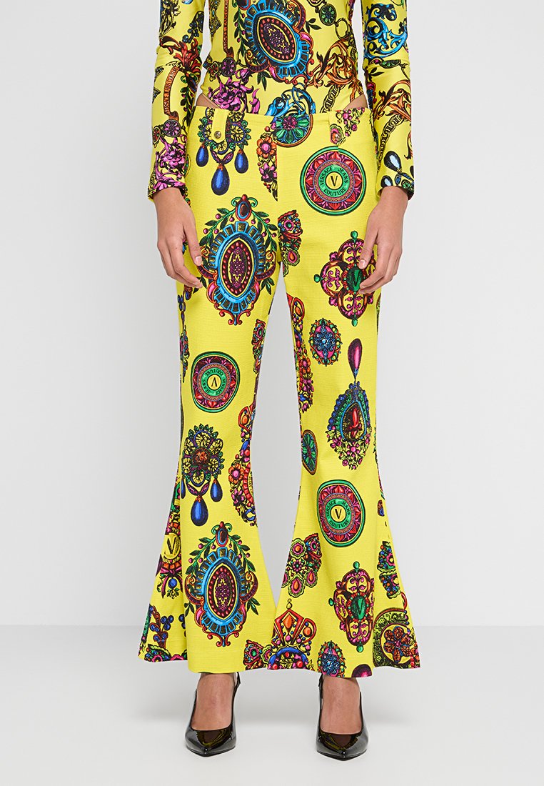 Versace Jeans Couture Broek geel Versace Jeans Couture Broek geel