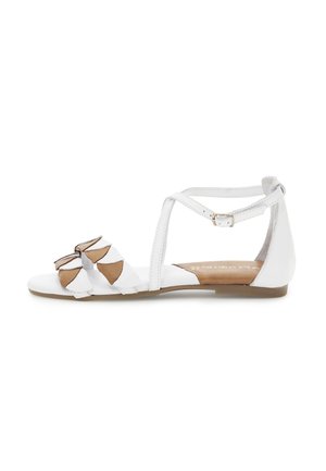 CAFèNOIR Sandaalit nilkkaremmillä - white multicolor