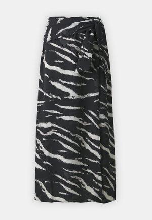 ONLY, ONLNOVA LIFE LUX STARLEY LONG SKIRT  - Дълга пола - black