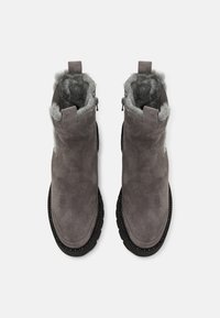 Kennel + Schmenger SHINY - Μποτάκια πλατφόρμα - nebbia/black/kiesel