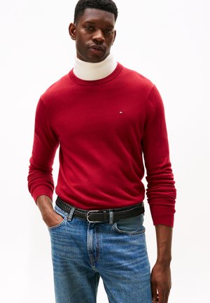 Tommy Hilfiger, PIMA  - Striktrøje - regatta red