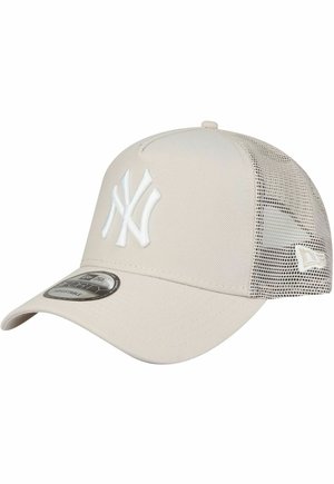 New Era 9FORTY TRUCKER NEW YORK YANKEES - Casquette - beige