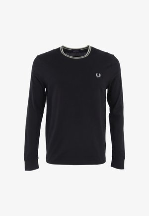 Fred Perry, M9602 . - T-shirt à manches longues - noir