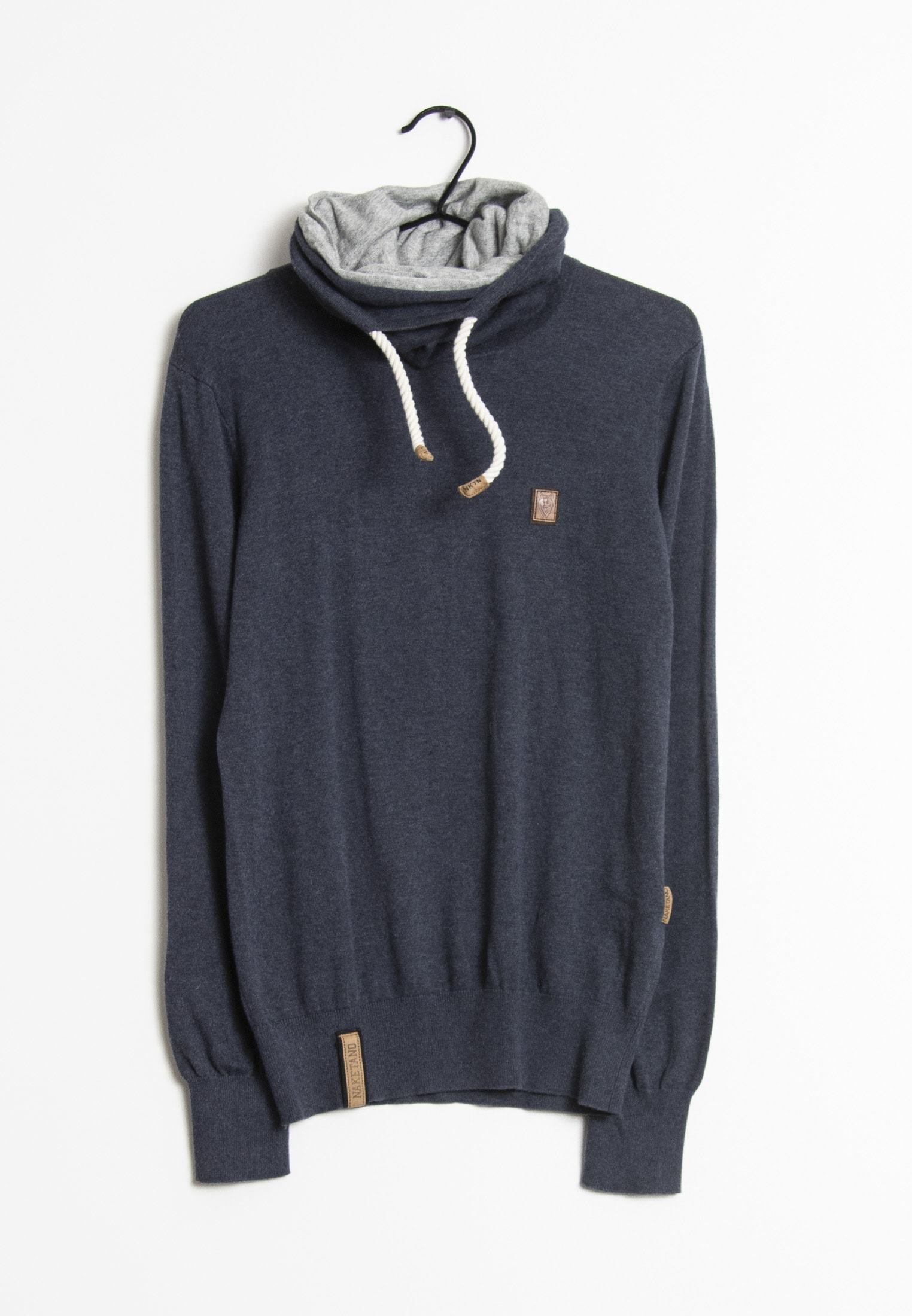 Naketano Jersey con capucha - blue/azul - Zalando.es