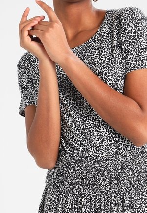 T-shirt med print - off-white